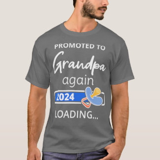 Gepromoveerd naar Opa opnieuw 2024 Laden I T-shirt