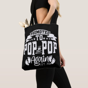Gepromoveerd naar Pop Pop weer EST 2024 Grappige O Draagtas