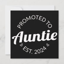 Gepromoveerd naar tante Est. 2024 I