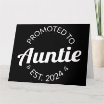 Gepromoveerd naar tante Est. 2024 I