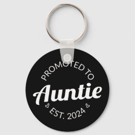 Gepromoveerd naar tante Est. 2024 I Sleutelhanger