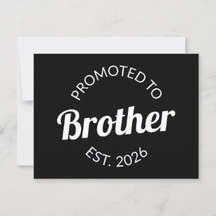 Gepromoveerd tot Broeder Est. 2026 I Briefkaart