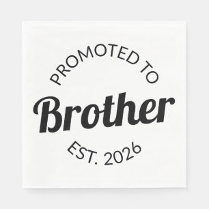 Gepromoveerd tot Broeder Est. 2026 I Servet