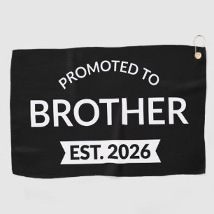 Gepromoveerd tot Broeder Est. 2026 II Golfhanddoek