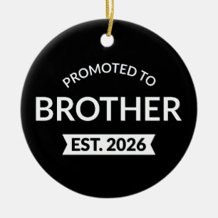Gepromoveerd tot Broeder Est. 2026 II Keramisch Ornament