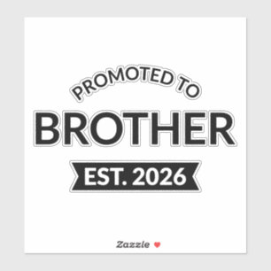 Gepromoveerd tot Broeder Est. 2026 II Sticker
