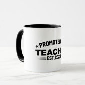 Gepromoveerd tot docent EST.2024 Mok (Voorkant links)