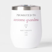 Gepromoveerd tot Geweldige oma gepersonaliseerd (Voorkant)