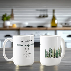 Gepromoveerd tot Geweldige Opa Gepersonaliseerde M Koffiemok