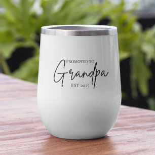 Gepromoveerd tot Grandpa EST 2025 Nieuw opa cade
