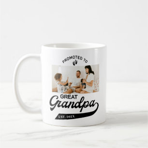 Gepromoveerd tot Great GrandPa Zwangerschapsaankon Koffiemok
