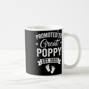 Gepromoveerd tot Great Poppy EST 2025 Zwangerschap Koffiemok