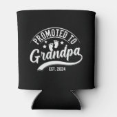 Gepromoveerd tot grootvader EST 2024 Blikjeskoeler (Achterkant)