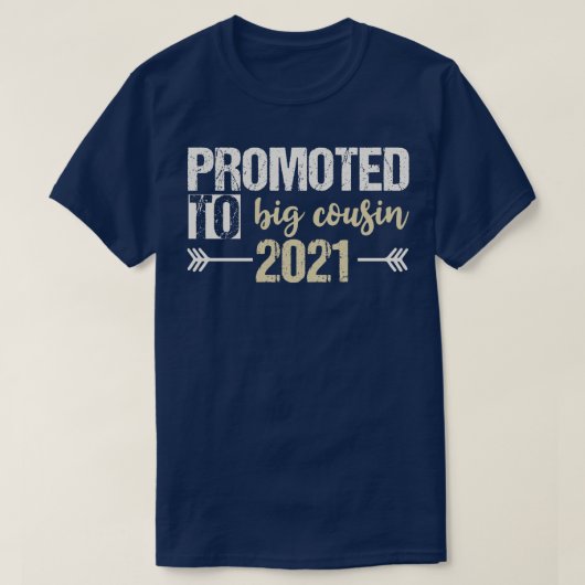 Gepromoveerd tot grote neef t-shirt (Design voorkant)