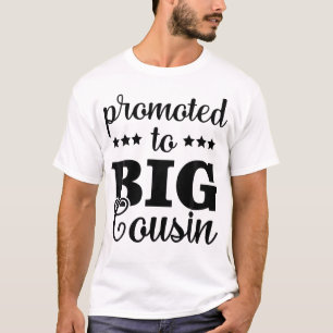 Gepromoveerd tot grote neef voor peuter meisjes of t-shirt