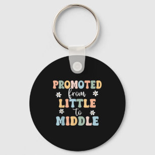 Gepromoveerd tot Middle Brother Sister Toddler Bab Sleutelhanger