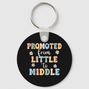 Gepromoveerd tot Middle Brother Sister Toddler Bab Sleutelhanger