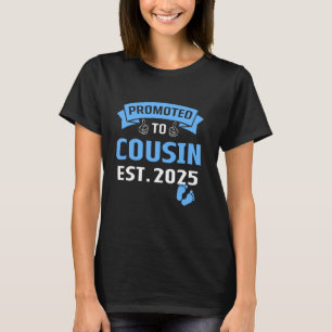 Gepromoveerd tot neef 2025 Ik ga een grote neef zi T-shirt