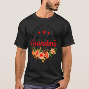 Gepromoveerd tot nieuwe oma mimi eerste keer oma e t-shirt