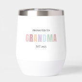 Gepromoveerd tot Oma EST 2025 | gepersonaliseerde (Achterkant)