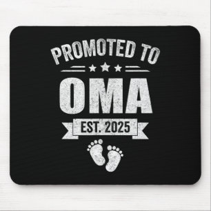 Gepromoveerd tot OMA EST 2025 Moederdag Eerste kee Muismat