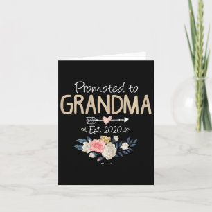 Gepromoveerd tot Oma Est Moederdag Nieuwe Oma Mi Kaart