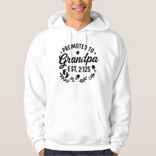 Gepromoveerd tot opa EST. 2025 Hoodie