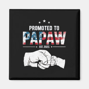 Gepromoveerd tot Papaw Est 2025 Eerste keer Papaw Magneet