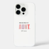 Gepromoveerd tot Tante EST 2025 met Hart Case-Mate iPhone Case (Achterkant)