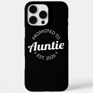 Gepromoveerd tot tante Est. 2026 I iPhone 16 Pro Max Hoesje