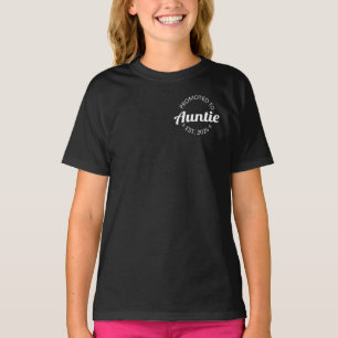 Gepromoveerd tot tante Est. 2026 I T-shirt