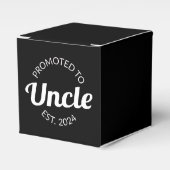 Gepromoveerd tot Uncle Est. 2024 I Bedankdoosjes (Voorkant Zijde)