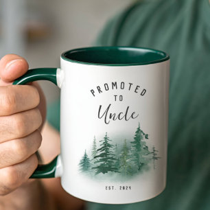 Gepromoveerd tot Uncle Year Est. Mok