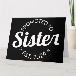 Gepromoveerd tot zuster Est. 2024 I Kaart