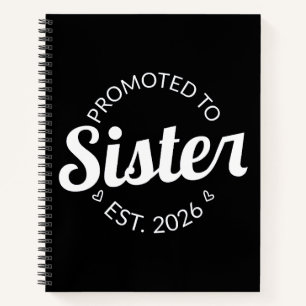 Gepromoveerd tot zuster Est. 2026 I Notitieboek