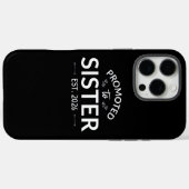 Gepromoveerd tot zuster Est. 2026 II Case-Mate iPhone Case (Achterkant (horizontaal))