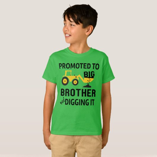 GEPROMOVEERDE BIG BROTHER TRACTOR T-SHIRT (Voorkant volledig)