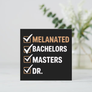 Gepromoveerde met een doctoraat afgestudeerd PhD E Kaart