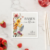 Gepruste bloemen Wildflower Twins Douche servetten (Insitu)