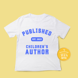 Gepubliceerd Kinderboek Auteur T-shirt