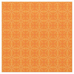 Gepufte Stof kussen-oranje-Zazzle