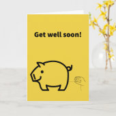 Gepulpeerd Ham Koord - krijg goed Kaart (Gele Bloem)