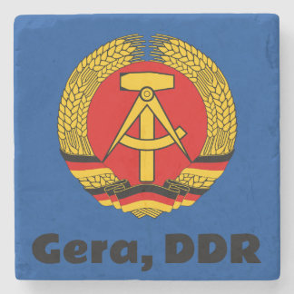 Gera, Oost-Duitsland - DDR Oostdeutschland Stenen Onderzetter