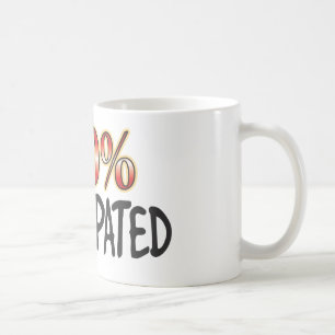 Geraamd op 100 % koffiemok