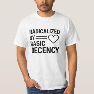 geradicaliseerd door fatsoenlijk basisontwerp, cit t-shirt