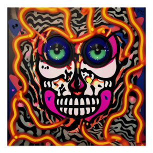 Gerafeld, gefrituurd en vers gestorven perfect poster