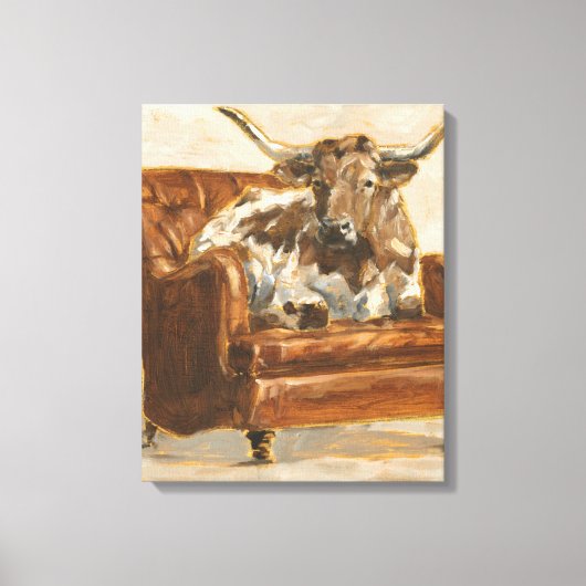 Geraffineerd comfort I Canvas Afdruk (Voorkant)