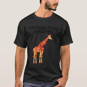 Geraffineerd Giraffe ontwerp voor Afrikaanse Giraf T-shirt