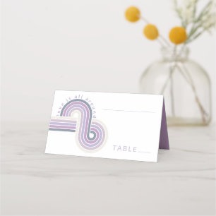 Geraffineerde lijnen Geometric Wedding Violet ID98