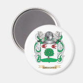 Geraghty Wapen (Familie Crest) Magneet (Voorkant / Achterkant)